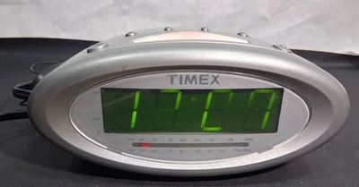 Vintage Timex T233S Dual Nature Sounds Alarm Clock Radio Works - Image 1 of 4
