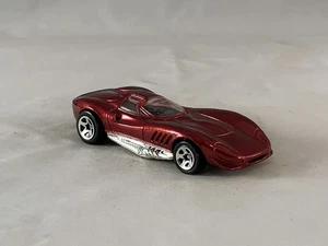 Hot Wheels Thomassima 3 2000 primeras ediciones sin calcomanía lateral rojo oscuro 5SP - Imagen 1 de 5