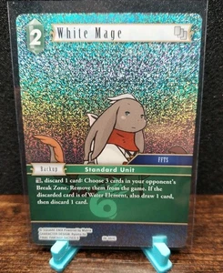 Final Fantasy TCG Gunslinger in the Abyss #26-051C lámina de mago blanco - Imagen 1 de 2