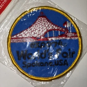 Worlds Fair Spokane Expo 1974 74 New Patch - Picture 1 of 2