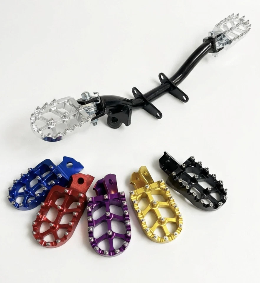 Simson CNC Fußrastenträger mit Seitenständeraufnahme, in allen Farben - Bild 1 von 3