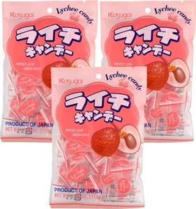 Kasugai Hard Candy Lychee, 4.05 oz (Pack of 3) - Picture 1 of 1