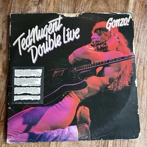 TED NUGENT - DOUBLE LIVE GONZO VG-/VG+ DOUBLE VINYL LP / FIRST PRESSING - Picture 1 of 10