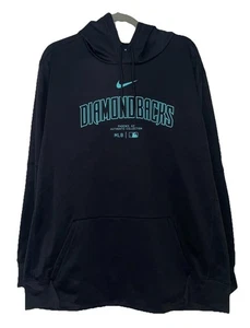 Sudadera con Capucha Nike Arizona Diamondbacks Para Hombre 2XL Negra Auténtica Colección - Imagen 1 de 8