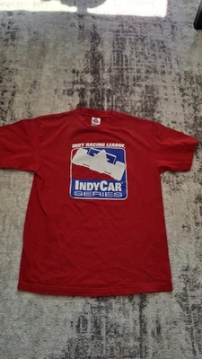 Indiannapolis Motor Speedway Racing Bl Красная Футболка Средний Инди Автомобиль, См. Фото  - Изображение 1 из 4