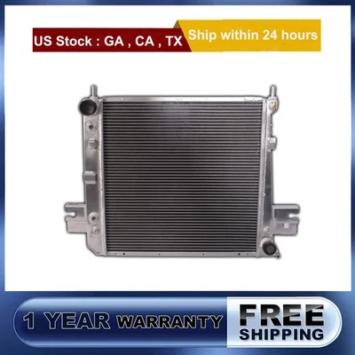 All Aluminum Radiator For 2002-2006 2003 2004 2005 Jeep Liberty 3.7L V6 (AT/MT) Foto 1 de 4