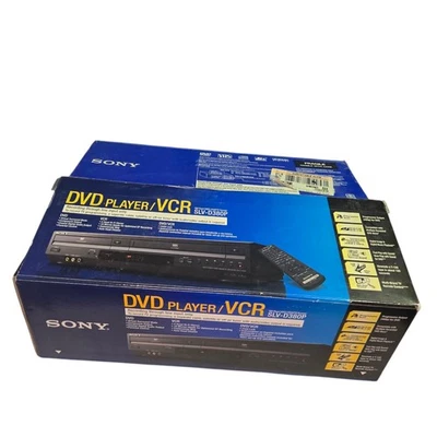 Sony SLV-D380P DVD VCR Combo Player Recorder — New Open Box, Missing RCA Cable - Image 1 of 4