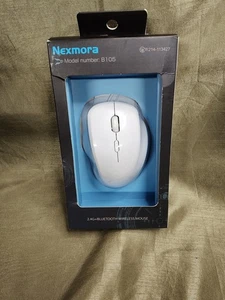 Neu im Karton Drahtlose Bluetooth Maus 2-Wege-Verbindung Hin- und Rückwärtstasten Weiß - Bild 1 von 2