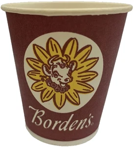 Borden's Elsie the Cow Salesman Sample Wax Cup Daisy Vintage 1950's Original NOS - Bild 1 von 1