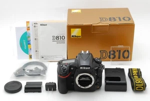 [NEAR MINT in BOX] Nikon D810 36.3MP DSLR Camera Black Body Only From JAPAN - Picture 1 of 15