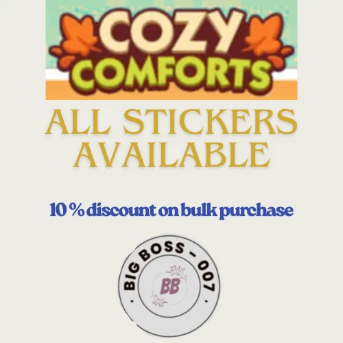 🔥Mono_poly_ Go 🔥 All Sticker Available 1-2-3-4-5-6 ⭐Cozy Comforts -fast - Image 1 of 1