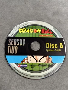 DRAGON BALL SEASON 2 DISC 4 DVD Replacement DISC Only Tested - Imagen 1 de 2