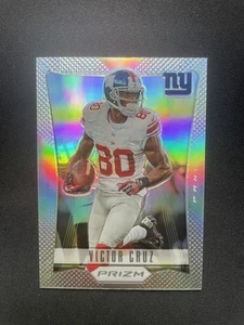 2012 Panini Prizm Victor Cruz Silver Prizm #129 Gaints SP - Picture 1 of 2