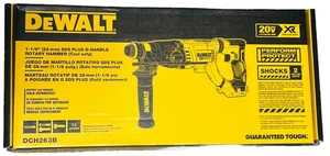 DEWALT 20V MAX Rotary Hammer SDS Plus 1-1/8-Inch Tool Only DCH263B - Brand New - Picture 1 of 1