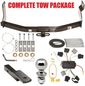 Trailer Tow Hitch For 05-07 Ford Escape w/ Wiring Draw Bar Kit and 2" Ball - Picture 1 of 6