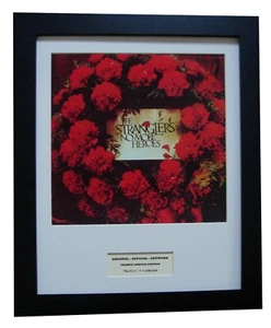 STRANGLERS+NO MORE HEROES+Album+LP+Art+GALLERY QUALITY FRAMED+FAST GLOBAL SHIP - Picture 1 of 9