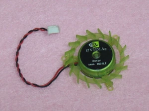 45mm ASUS BFG PNY 7600GT 7900GS 7900GT 7950GT VGA Fan Replacement 39mm 2Pin R03a - Picture 1 of 4