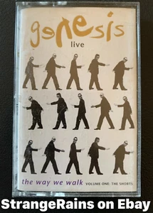 GENESIS LIVE The Way We Walk Volume One: The Shorts Cassette Tape PLAY TESTED - Picture 1 of 6