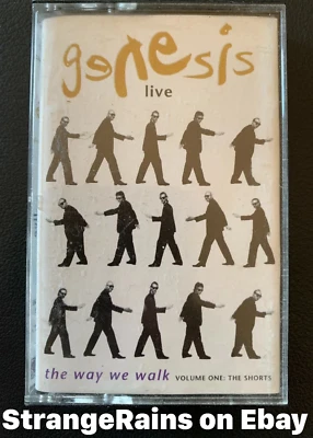 GENESIS LIVE The Way We Walk Volume One: The Shorts Cassette Tape PLAY TESTED - Image 1 of 4