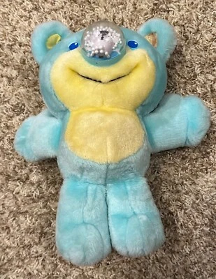 Playskool Nosy Bear Snowplay Snowman 1987 Mint Winter Christmas Teddy Plush - Image 1 of 2