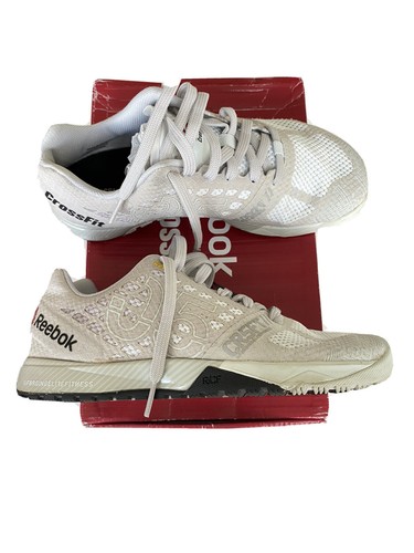 SCARPE DA GINNASTICA REEBOK CROSSFIT NANO 5.0 GRIGIO ACCIAIO GESSO NERO US 7 37 5