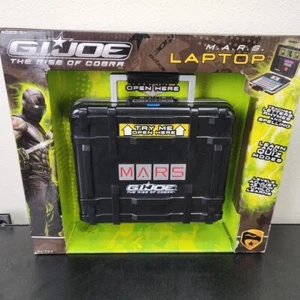 GI Joe MARS Learning Laptop Rise Of Cobra 2009 Black Briefcase Computer Hasbro  - Picture 1 of 7