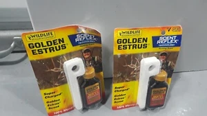 2 PACKS OF Wrc Deer Lure Golden Estrus W/scent Reflex Tech 1fl - Picture 1 of 2