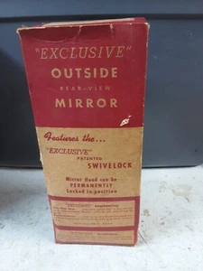 Roberk Lft Right Side Round Head side mirror swivelock vintage New 40s, 50s READ - Picture 1 of 11