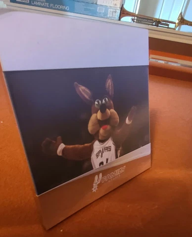San Antonio Spurs NBA Picture Frame with Coyote Mascot NEW Cover