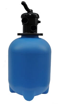 Sandfilter 400mm mit 6-Wege-Ventil Pool Filterkessel Top Mount Ø 400 mm - Bild 1 von 3