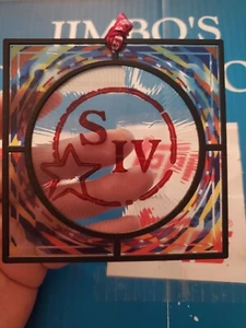 MARK SIV rare TRANSPARENT 🎄CHRISTMAS Star ⭐️ORNAMENT 🎄 - Picture 1 of 6