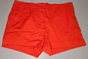 J. Crew Chino Damengröße 12 Chino Shorts rot Sommershorts - Bild 1 von 5