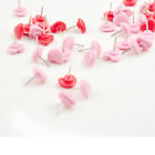 50 PCS Kitchen Push Pins Decorations for Home Heart-shaped