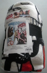 Disney Star Wars Plush Throw 50" by 60"- NEW - Picture 1 of 2