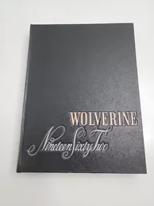 Michigan State University Yearbook 1962 Wolverine MSU Hardcover - Foto 1 di 13