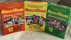 Lot de (3) Collect-A-Books MLB Premier Edition 1990 Series I Box #1-3 non scellée
