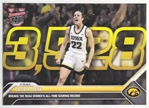 2024 Caitlin Clark Bowman U Now NCAA Mujer Récord de puntuación de todos los tiempos Hawkeyes  - Imagen 1 de 2
