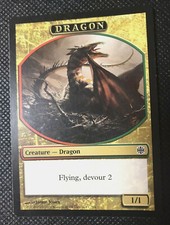 Dragon Token Alara Reborn 1x - Near Mint, English MTG Magic Light Play