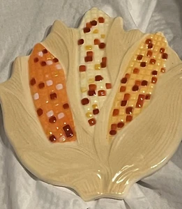Avon Corn and Husks Untersetzer - Kochplatte - Wandhängend 1984 orange beige gelb - Bild 1 von 5