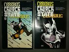 Cerebus Church And State #5 & #6 Wolverine Parody Comic 1991 In Great Condition 