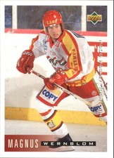 1995-96 Swedish Upper Deck #160 Magnus Wernblom