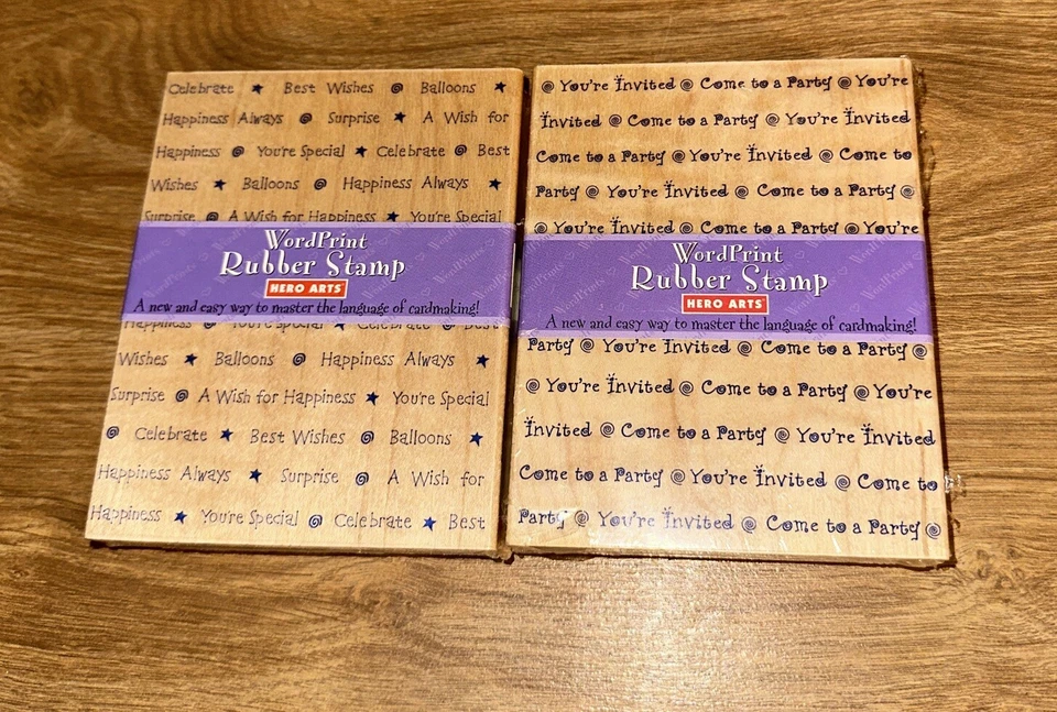 Celebrate Backround S1237 Rubber Stamp by Hero Arts