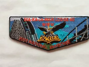 Ma Ka Ja Wan Lodge 40 2017 National Scout Jamboree pocket flap 2g - Picture 1 of 1