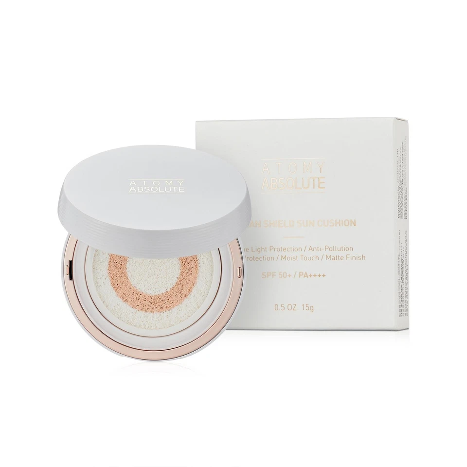 Atomy Absolute Urban Shield Sun Cushion Functional UV Rays SPF50 Matte 15g NEW - Image 1 of 1