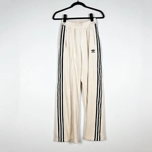 Pantalones deportivos Adidas Originales Premium Beckenbauer Luxe Terciopelo Terciopelo Blanco Maravilloso - Imagen 1 de 4