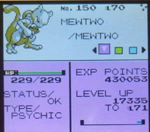 Gameboy Shiny Mewtwo Pokemon Home (1 Individual Trade) Legit Shiny Game Boy Icon - Picture 1 of 8