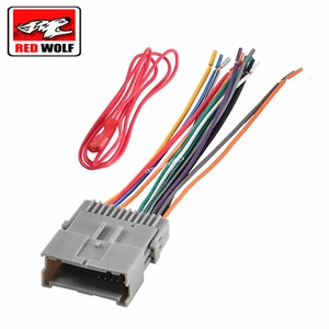 For GMC Chevy Buick Pontiac Aftermarket Radio Stereo Install Wire Harness Plug - Foto 1 di 6