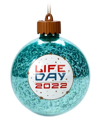 Disney Parks Star War Life Day 2022 Light Up Orb adorno de Navidad Foto 1 de 4