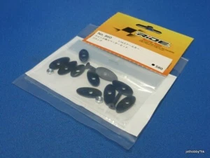 (Ride 860) 1:10 Touring Car Wing Mount Spacer negro cónico plano 1 mm ~ 4,5 mm posible - Imagen 1 de 2