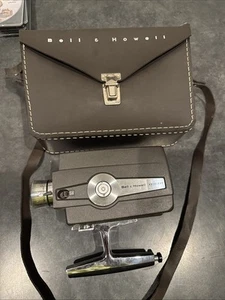 Bell & Howell 430 Autoload Super 8 Movie Camera w Case Manual, Film, Works Great - Picture 1 of 6
